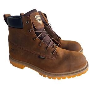 Irish Setter Work Boot Hopkins 6" Safety Toe EH, Waterproof Leather Size 12EE